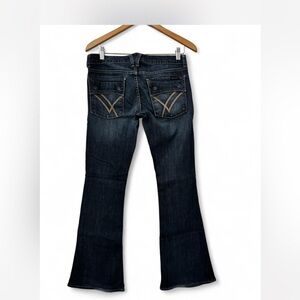 William Rast Dark Blue Flare Jeans - 27